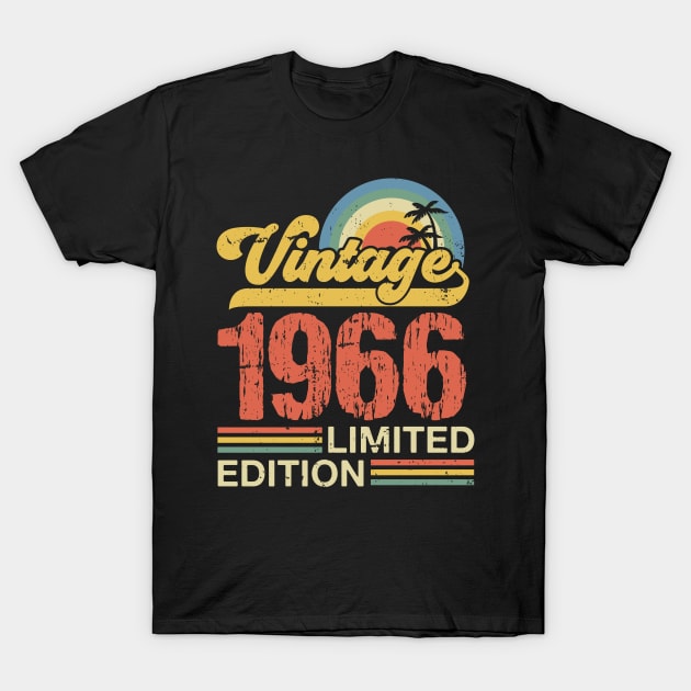 Retro vintage 1966 limited edition T-Shirt by Crafty Pirate 